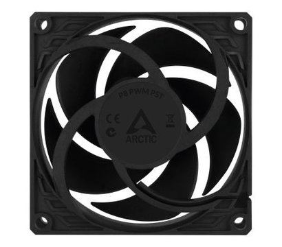 Изображение 4 Охлаждение для корпуса Arctic P8 PWM PST Black - ACFAN00150A