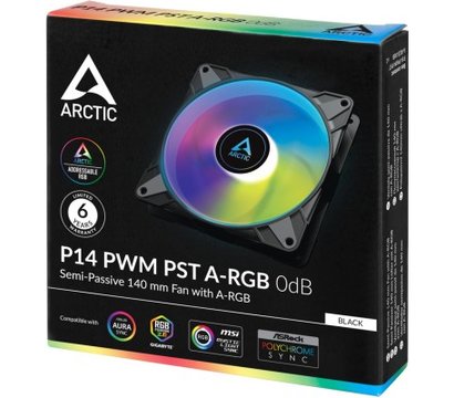 Изображение 4 Охлаждение  Arctic P14 PWM PST A-RGB - ACFAN00239A