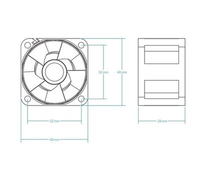 Изображение 5 Охлаждение  Arctic S4028-15K - ACFAN00264A