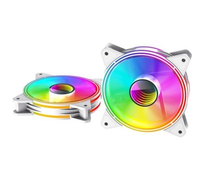 Изображение 5 Охлаждение  Gamemax FN-12Rainbow-Q-Infinity WT