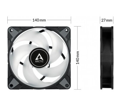 Изображение 6 Охлаждение  Arctic P14 PWM PST A-RGB - ACFAN00239A