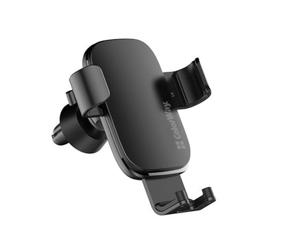 Зображення 2 Тримач ColorWay Metallic Gravity Holder 3 Black — CW-CHG14-BK