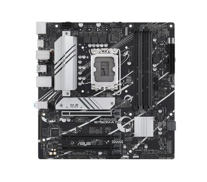 Зображення 2 Материнська плата Asus PRIME B760M-A D4-CSM (s1700, Intel B760, PCI-Ex16)