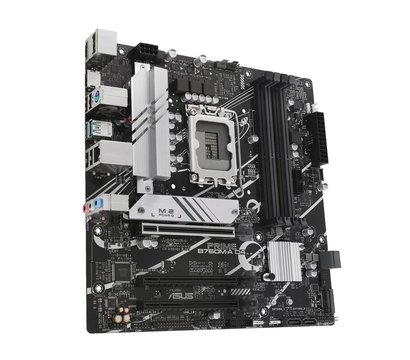 Зображення 4 Материнська плата Asus PRIME B760M-A D4-CSM (s1700, Intel B760, PCI-Ex16)