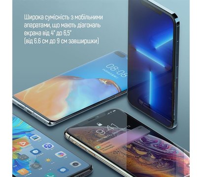 Зображення 8 Тримач ColorWay Metallic Gravity Holder 3 Black — CW-CHG14-BK