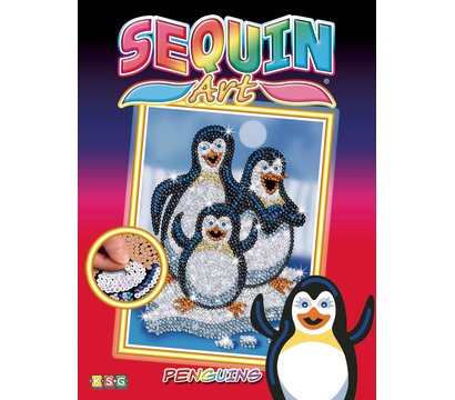 Изображение 2 Развивающий Sequin Art Red Пингвины Пепина - SA1503