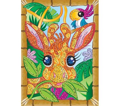 Изображение 2 Развивающий Sequin Art Smoogles Жираф - SA1822