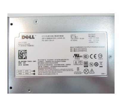 Изображение 2 Блок питания Dell H600E-S0 600W