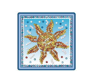 Изображение 4 Развивающий Sequin Art Seasons Космос, Солнце, Луна и звезды - SA1511
