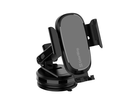 Зображення 6 Зарядний пристрій ColorWay Dashboard Car Wireless Charger 15W Black — CW-CHAW037Q-BK