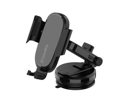 Зображення 7 Зарядний пристрій ColorWay Dashboard Car Wireless Charger 15W Black — CW-CHAW037Q-BK