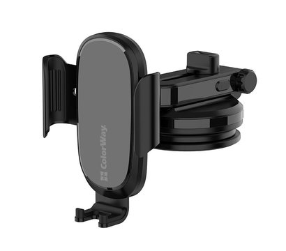 Зображення 9 Зарядний пристрій ColorWay Dashboard Car Wireless Charger 15W Black — CW-CHAW037Q-BK