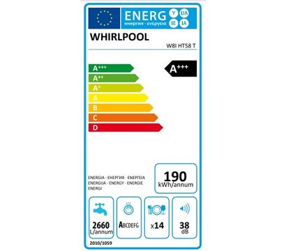 Зображення 14 Машинка для миття посуду Whirlpool W8IHT58T