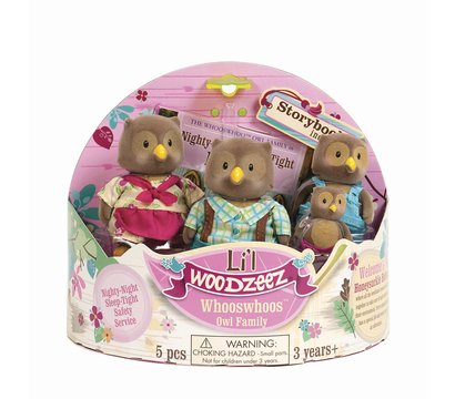 Изображение 2 Игровая фигурка Lil Woodzeez Семья Сов - 6007M