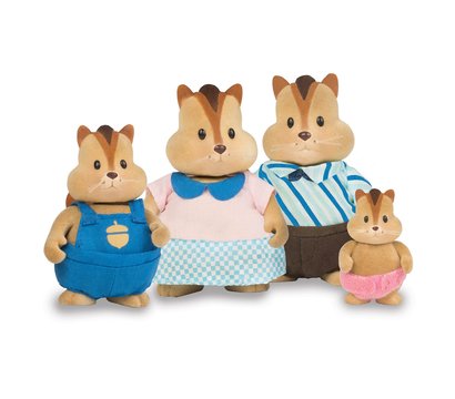 Изображение 2 Игровая фигурка Lil Woodzeez Семья Бурундуков - 6158M