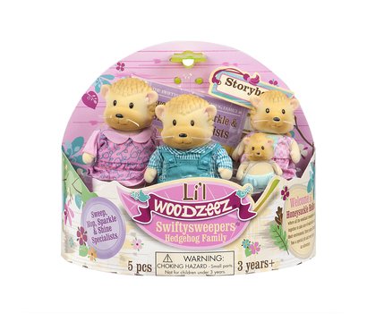 Зображення 2 Ігрова фігурка Lil Woodzeez Семья ежей - 6002M