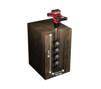 Зображення 2 Мотобур Einhell GP-EA 18/150 Li BL - Solo