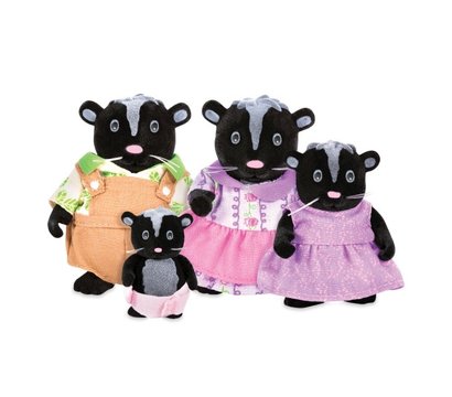 Изображение 2 Игровая фигурка Lil Woodzeez Семья скунсов - 6258Z