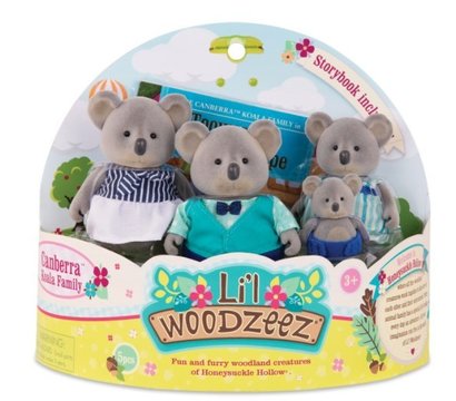 Изображение 4 Игровая фигурка Lil Woodzeez Семья Коал - 6155M