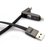 Зображення 2 Кабель Remax RC-042t Strive Lightning/microUSB, 1м Black - 6954851272939