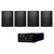 Зображення  Акустичний комплект Sky Sound BOX PRO-3004 Black