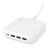 Зображення  Зарядний пристрій Ttec SmartCharger Quattro GaN USB-C/USB-A 65W White — 2SCG02B