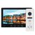 Зображення  Комплект домофону відео (кольоровий) LightVision Amsterdam FHD Black + RIO FHD(RF) White, Колір (домофон + панель): чорний + білий