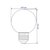 Изображение 3 Светодиодная LED лампа Feron LB-381 1Вт E27 RGB