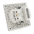 Зображення 2 Розетка Voltronic 31518 1-портова, Колір корпусу: золотий