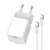 Изображение 5 Зарядное устройство ColorWay GaN Mini 25W PD Port PPS USB-C White + кабель USB Type-C — CW-CHS052PDC-WT
