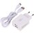 Зображення 4 Зарядний пристрій SkyDolphin SC30T (2USB, 2.1A) White + кабель Type-C — SDMZP-000113