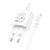 Зображення 6 Зарядний пристрій Hoco C76A Pro Majestic USB-C PD30W + cable USB-C to USB-C White — 6942007616324