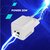 Зображення 6 Зарядний пристрій Canyon CU20AC GaN 20W 1xPD 1xQC EU White — CNS-CUW20AC