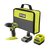 Зображення  Дриль-шурупокрут Ryobi ONE+ HP RPD18C1-1C20G