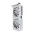 Зображення 3 Відеокарта Palit GeForce RTX 5060 Ti White OC (16384MB, GDDR7, 128bit) — NE7506TU19T1-GB2061M