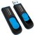Изображение 3 USB флеш накопитель A-data UV128 256GB USB 3.2 Black/Blue (AUV128-256G-RBE)