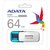Зображення 3 USB флеш накопичувач A-Data AUV 240 64GB USB 2.0 White (AUV240-64G-RWH)