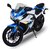 Изображение  Электроскутер Wuxi Jose Electric TV6 mid-drive White & Blue, Цвет корпуса: белый+синий