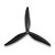 Зображення 2 Пропелери для дрона Gemfan 8040 3 Blade Propeller Black 1 pair (GF8040-3CN/HP098.PMCN8040-3B)
