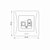 Зображення 5 Розетка Videx Binera CAT3 White (VF-BNSK1TF3-W) прихованого типу