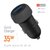 Изображение 6 Зарядное устройство ColorWay 2USB (Type-C PD35W + USB QC3.0) 35W Black (CW-CHA064PD-BK)