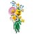 Зображення 3 Конструктор Lego Botanicals Миниатюрный солнечный букет (10347)