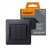 Зображення  Вимикач Videx Binera Black Graphite (VF-BNSW3-BG) триклавішний-канальний