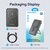 Зображення 2 Повербанк Vention 10000mAh 20W PD USB-C In/Out, QI-15W Black (FHNB0)