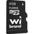 Зображення  Карта пам`яті Wibrand mictoSD 4GB class 4 (WICDC4/4GB)