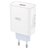 Зображення 3 Зарядний пристрій XO USB 120W + cable USB to USB-C white (XO-L128U)