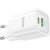 Зображення 4 Зарядний пристрій Hoco C149A Charm 1xUSB-C PD30W + 1xUSB QC3.0 White (6942007630337)