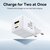 Изображение 6 Зарядное устройство Baseus Palm Fast Charger C+U 20W moon white (P10111608213-00)