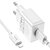 Зображення 6 Зарядний пристрій Hoco C106A charger set(iP) White (6931474783899)