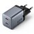 Зображення  Зарядний пристрій Vention 2xUSB-C PD45W GaN transparent gray (FCFH0-EU)
